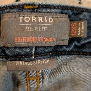 Torrid Boyfriend Straight Jeans